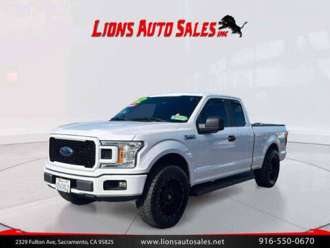 2018 Ford F-150 for sale at LIONS AUTO SALES in Sacramento CA