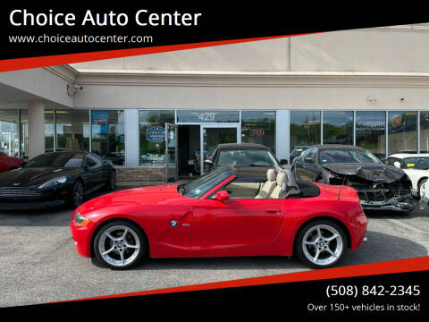 2004 BMW Z4 for sale at Choice Auto Center in Shrewsbury MA