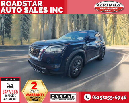 2022 Nissan Pathfinder for sale at Roadstar Auto Sales Inc in Nashville TN
