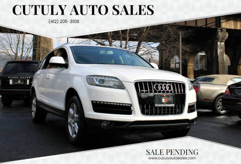 2011 Audi Q7 for sale at Cutuly Auto Sales in Pittsburgh PA