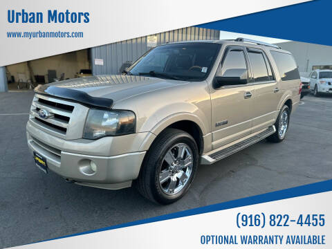 2007 Ford Expedition EL for sale at Urban Motors in Sacramento CA