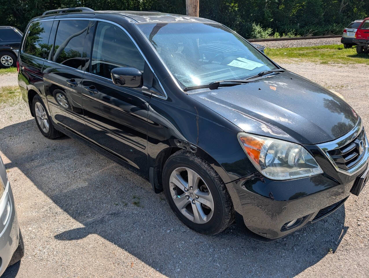 Black 2008 Honda Odyssey Touring Touring 4dr Mini-Van 2