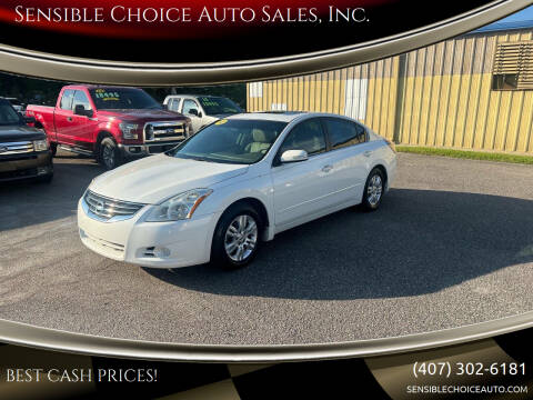 2012 Nissan Altima for sale at Sensible Choice Auto Sales, Inc. in Longwood FL