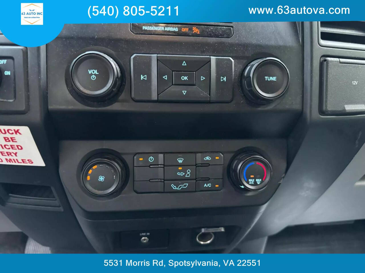 2016 Ford F-150 for sale at 63 Auto Inc in Spotsylvania, VA