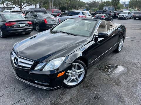 2013 Mercedes-Benz E-Class for sale at MITCHELL MOTOR CARS in Fort Lauderdale FL
