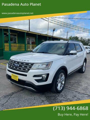 2016 Ford Explorer for sale at Pasadena Auto Planet in Houston TX