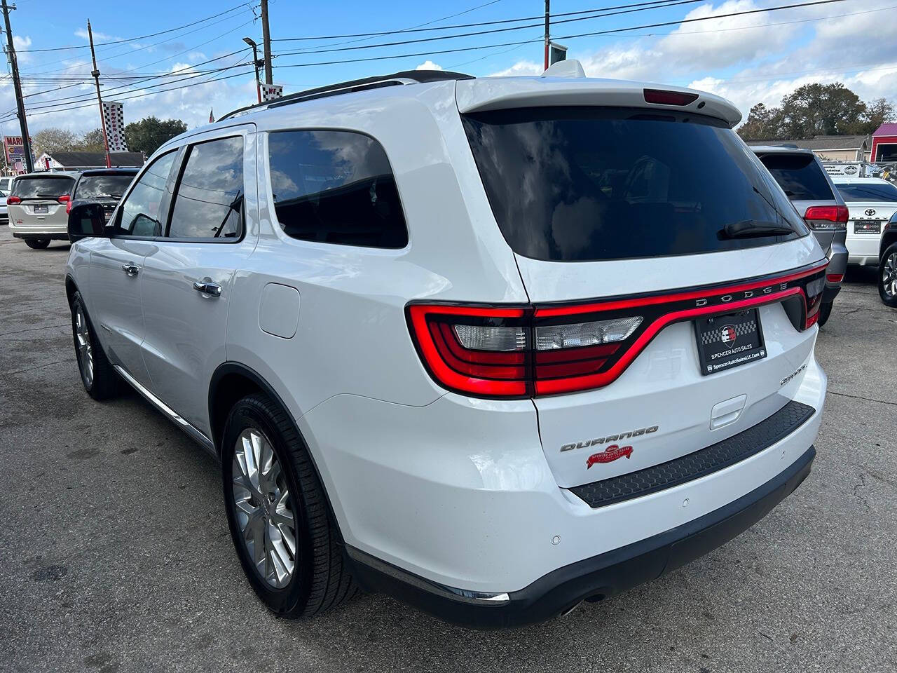 2014 Dodge Durango for sale at SPENCER AUTO SALES in South Houston, TX