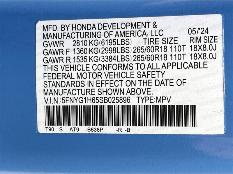 2025 Honda Pilot TrailSport