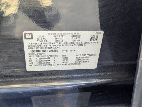 2016 Chevrolet Silverado 3500HD