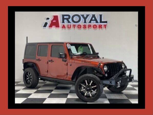 2014 Jeep Wrangler Unlimited for sale at Royal AutoSport in Elk Grove CA