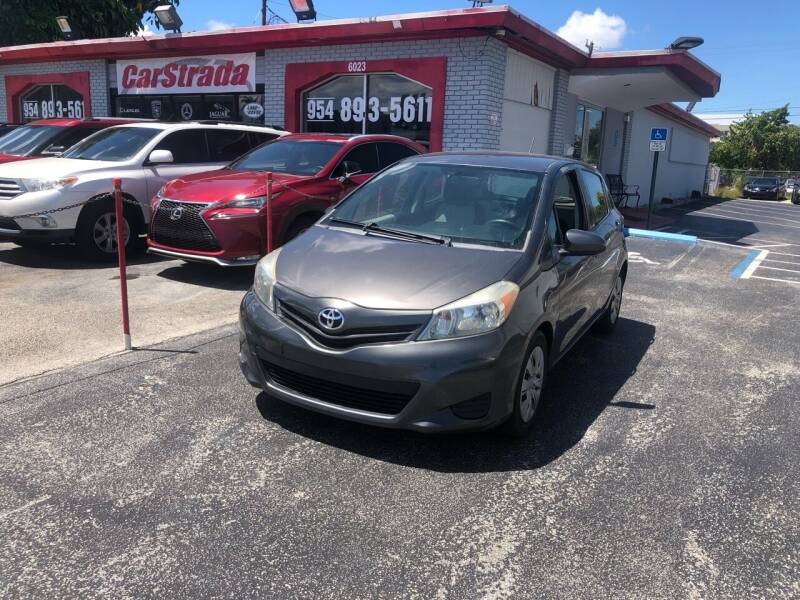 2013 Toyota Yaris for sale at CARSTRADA in Hollywood FL