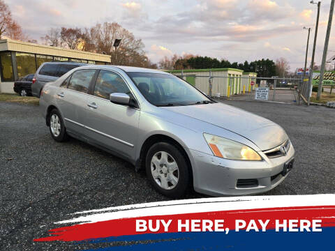 2006 Honda Accord for sale at Corza Auto Sales in Kannapolis NC