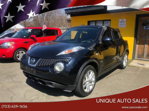 2012 Nissan JUKE for sale at Unique Auto Sales in Marshall VA