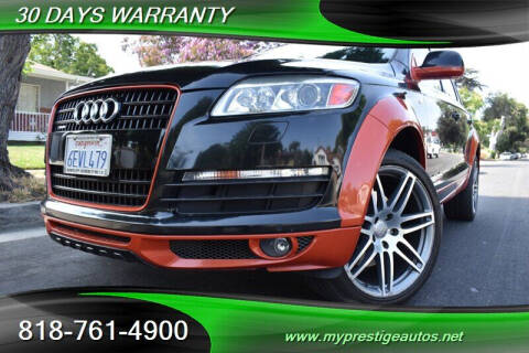 2008 Audi Q7 for sale at Prestige Auto Sports Inc in North Hollywood CA