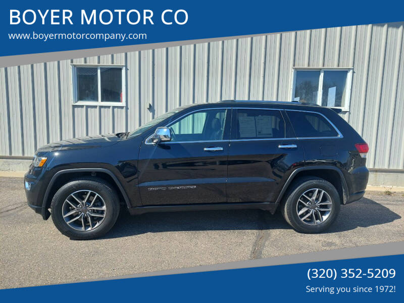 2020 Jeep Grand Cherokee for sale at BOYER MOTOR CO in Sauk Centre MN