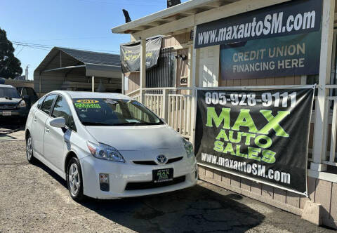 2011 Toyota Prius for sale at Max Auto Sales in Santa Maria CA