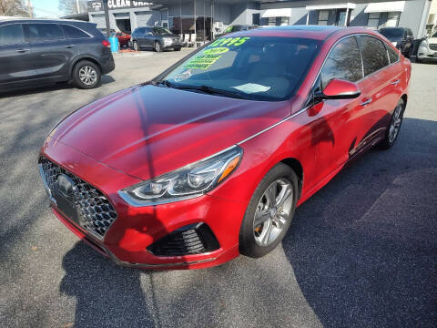 2019 Hyundai Sonata for sale at DON BAILEY AUTO SALES in Phenix City AL