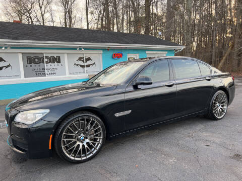 2015 BMW 7 Series for sale at ICON AUTO SALES in Chesapeake VA