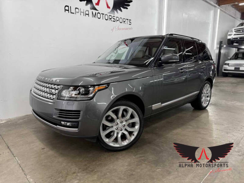 2017 Land Rover Range Rover HSE