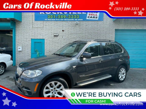 2013 BMW X5 for sale at Cars Of Rockville in Rockville MD