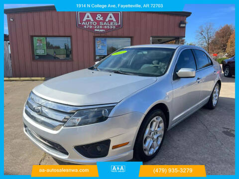 2011 Ford Fusion for sale at A & A Auto Sales in Fayetteville AR