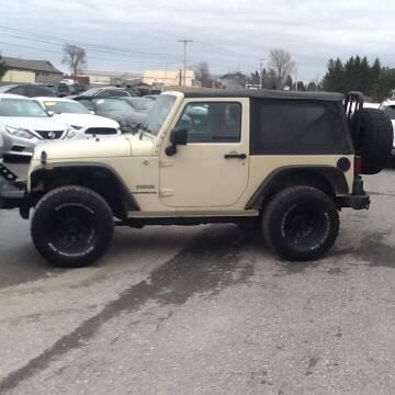2012 Jeep Wrangler for sale at Garys Sales & SVC in Caribou ME
