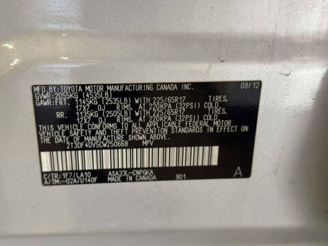 2012 Toyota RAV4 Limited