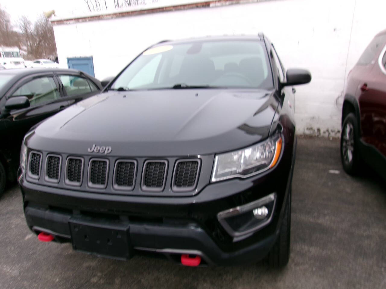 Black 2017 Jeep Compass Trailhawk 4x4 Trailhawk 4dr SUV (midyear release) 1