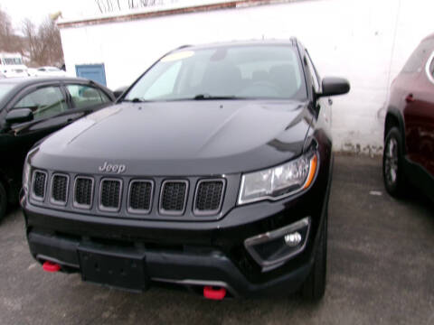 2017 Jeep Compass for sale at Nethaway Motorcar Co in Gloversville NY