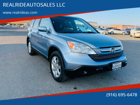 2007 Honda CR-V for sale at REALRIDEAUTOSALES LLC in Sacramento CA