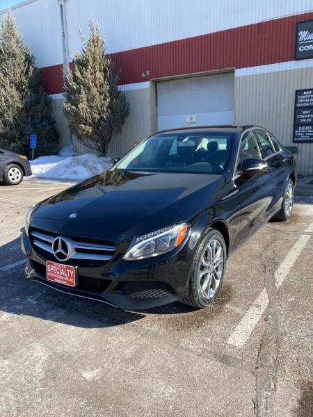 2015 Mercedes-Benz C-Class for sale at Specialty Auto Wholesalers Inc in Eden Prairie MN