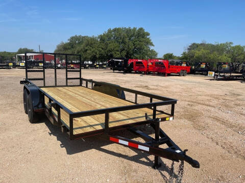 2022 P &amp; C  - Utility Trailer 77&quot; X  for sale at LJD Sales in Lampasas TX