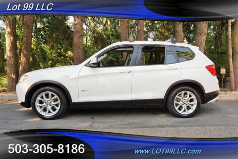 2014 BMW X3 for sale at LOT 99 LLC in Milwaukie OR
