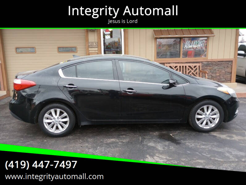 2015 Kia Forte for sale at Integrity Automall in Tiffin OH
