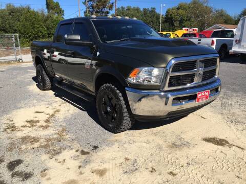 2012 RAM Ram Pickup 2500 for sale at M&M Auto Sales 2 in Hartsville SC