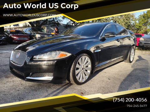 2014 Jaguar XF for sale at Auto World US Corp in Plantation FL