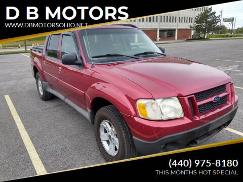 2005 Ford Explorer Sport Trac for sale at DB MOTORS in Eastlake OH