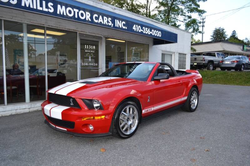 2007 Ford Shelby GT500 for sale at Owings Mills Motor Cars in Owings Mills MD