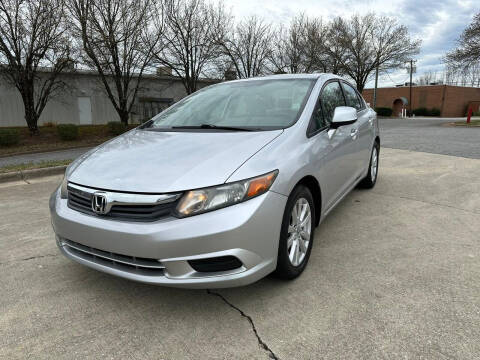 2012 Honda Civic for sale at Triple A's Motors in Greensboro NC