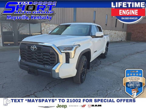 2022 Toyota Tundra for sale at Tim Short CDJR of Maysville in Maysville KY