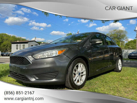 2017 Ford Focus for sale at Car Giant in Pennsville NJ
