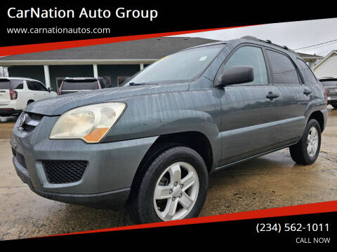 2009 Kia Sportage for sale at CarNation Auto Group in Alliance OH