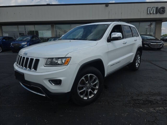 Used 2015 Jeep Grand Cherokee Limited with VIN 1C4RJFBG8FC610852 for sale in Bellefontaine, OH