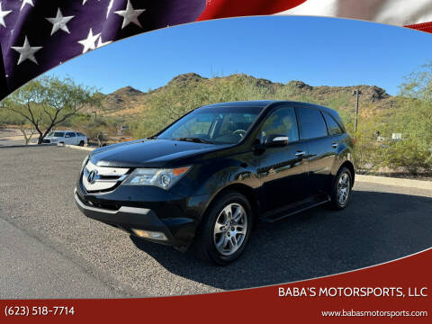 2009 Acura MDX for sale at Baba's Motorsports, LLC in Phoenix AZ