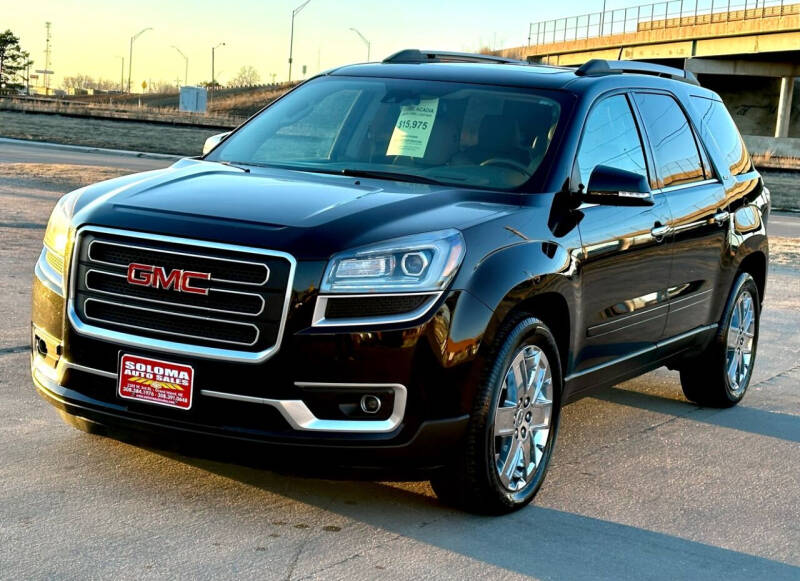 2017 GMC Acadia Limited for sale at SOLOMA AUTO SALES in Grand Island NE