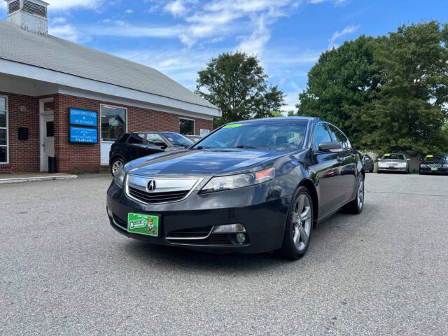 2012 Acura TL for sale at Kinsman Auto Sales in North Andover, MA