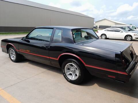 1986 Chevrolet Monte Carlo for sale at Pederson's Classics in Sioux Falls SD