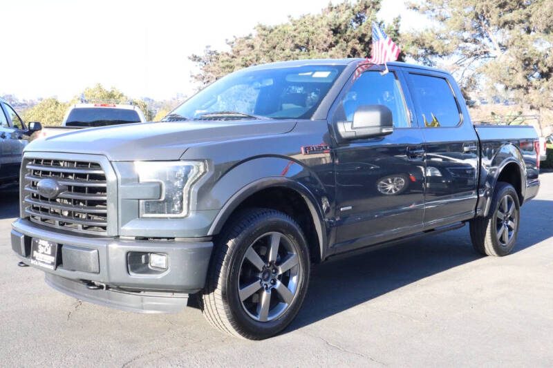 Used 2016 Ford F-150 XLT with VIN 1FTEW1EG3GKD17561 for sale in San Diego, CA