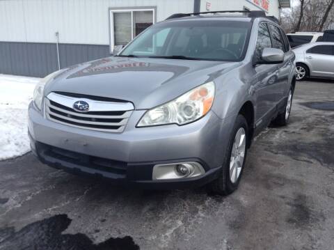 2011 Subaru Outback for sale at Steves Auto Sales in Cambridge MN