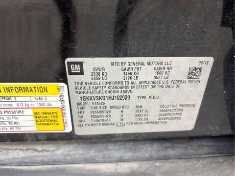 2017 GMC Acadia Limited